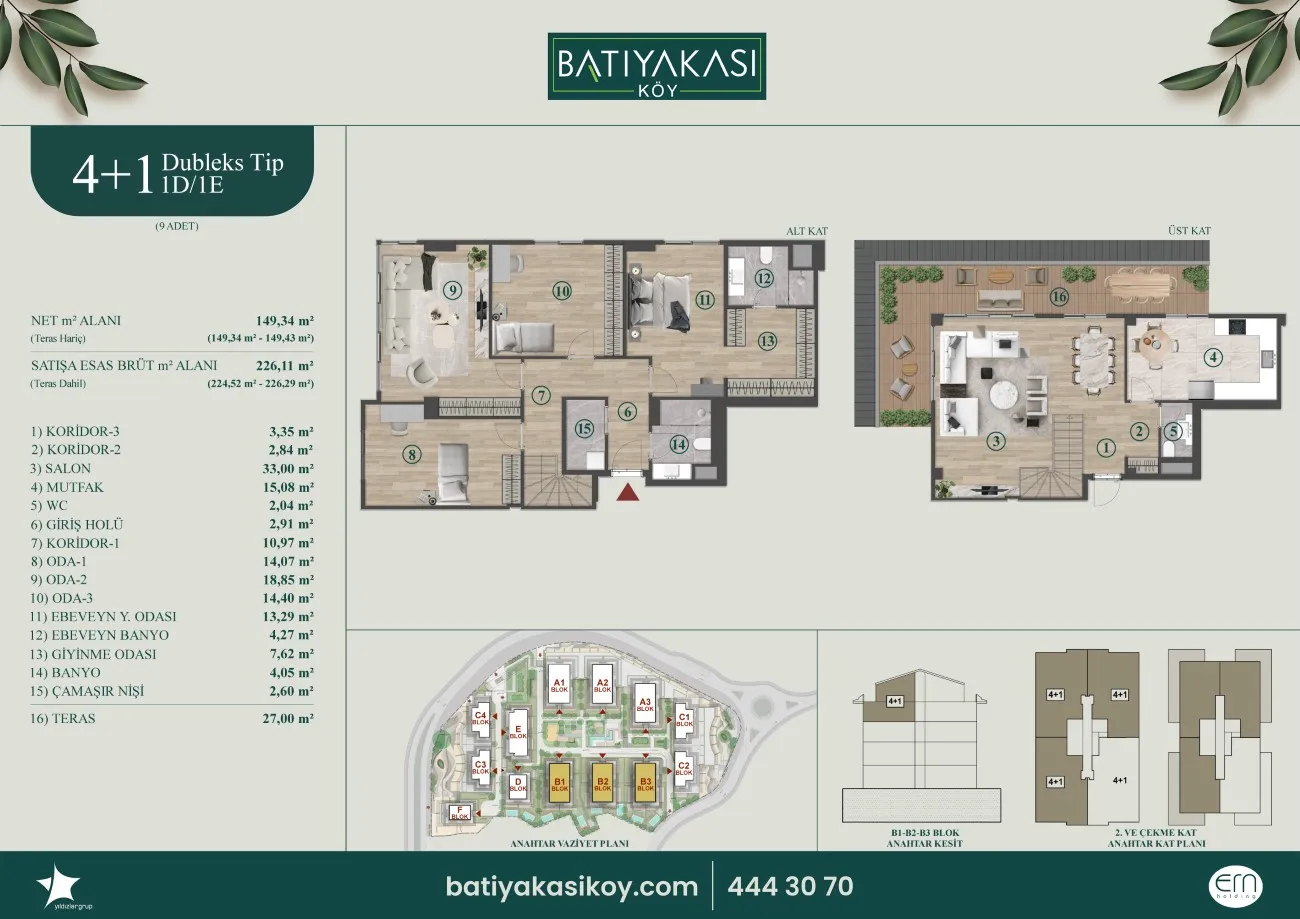 4+1 Dubleks Tip 1D/1E