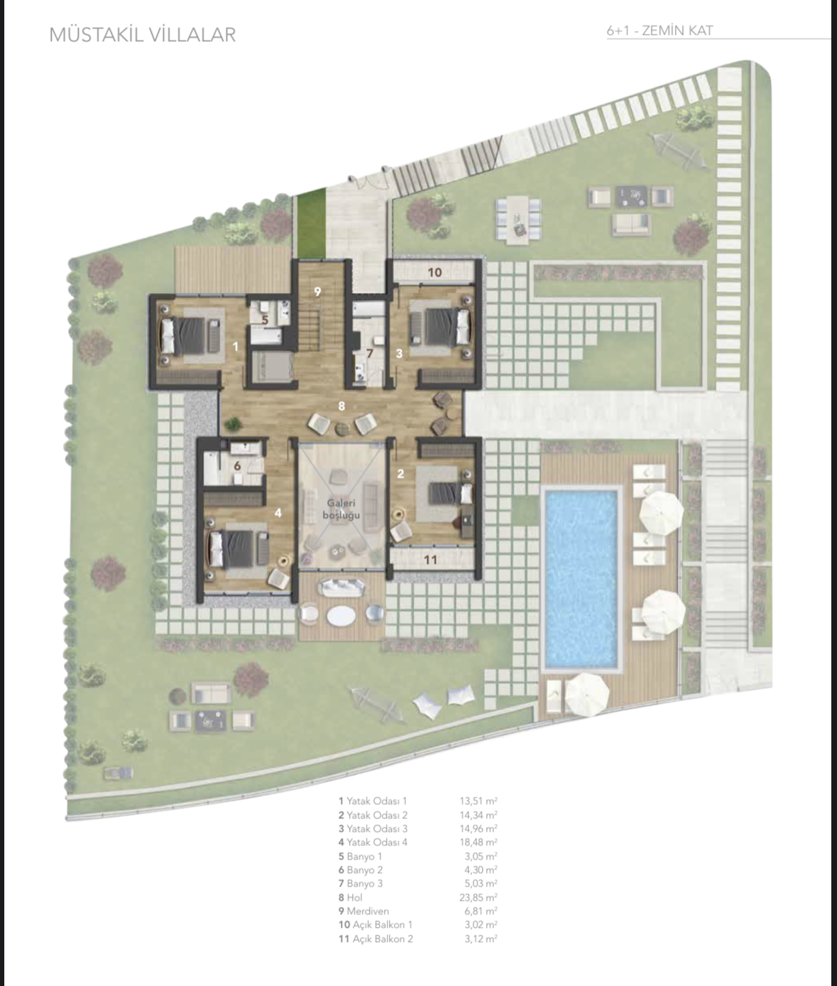 7+1 Müstakil Villa 3